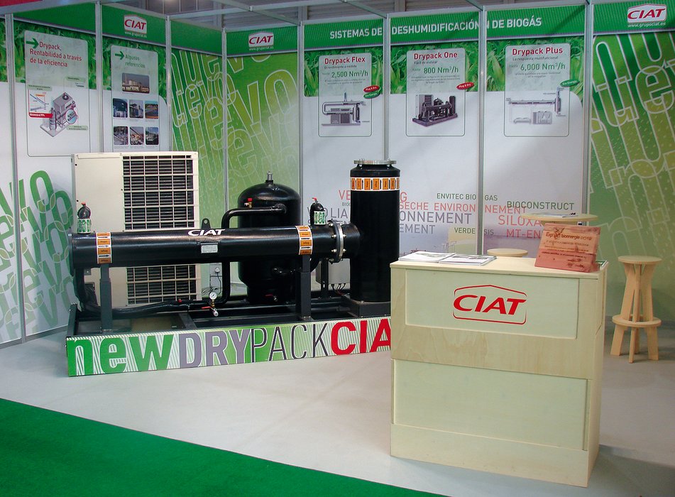System Drypack firmy CIAT nagrodzony na wystawie Expobioenergia